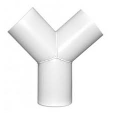 Y em pvc 100mm